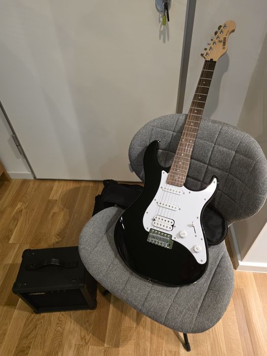 Set Chitara Electrica Yamaha Gigmaker + Amplificator și husa