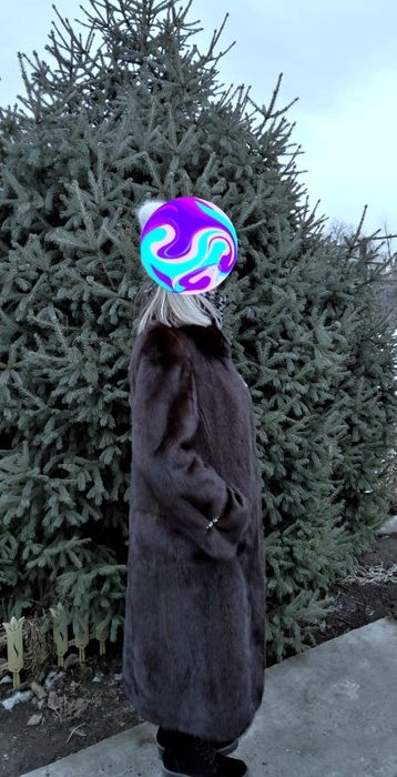 Шуба норковая размер 52 54