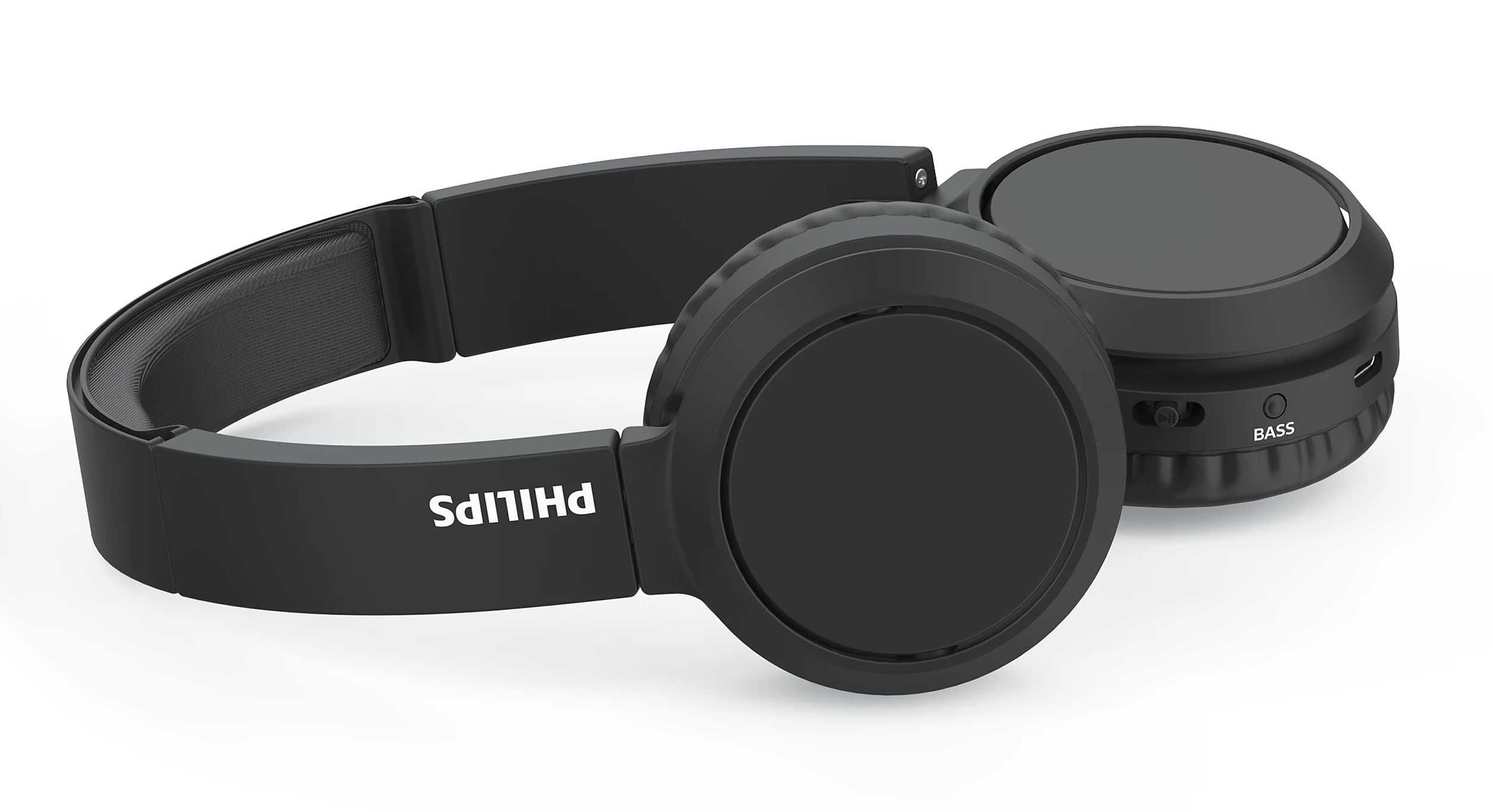 Безжични слушалки Philips с екстра бас
