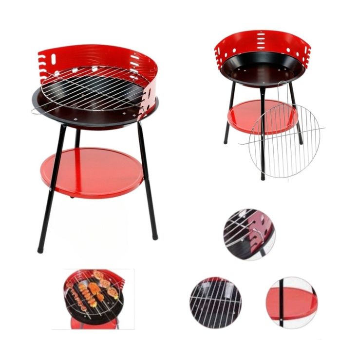 Gratar rotund tip valiza de vanzare