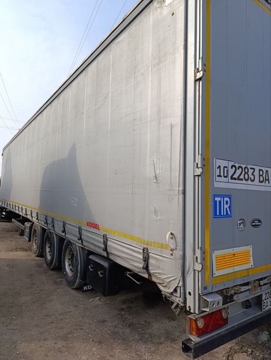 DAF XF 460 FT евро 6 Мега 105 куб KOGEL прицеп сотилади
