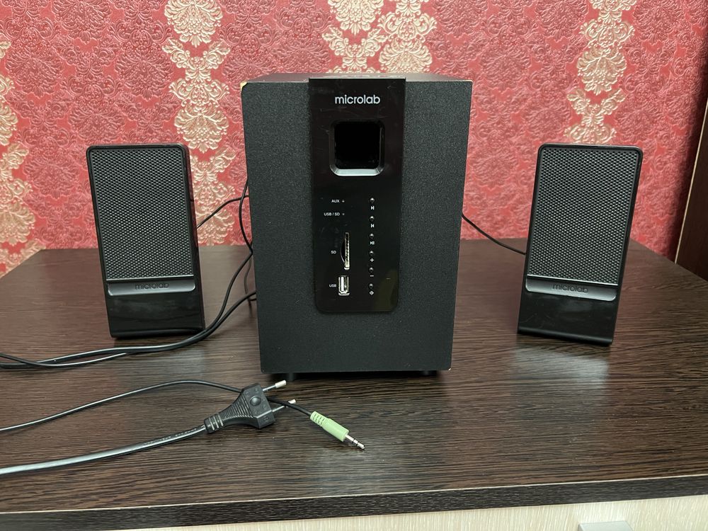 Колонки MICROLAB M-100U Black