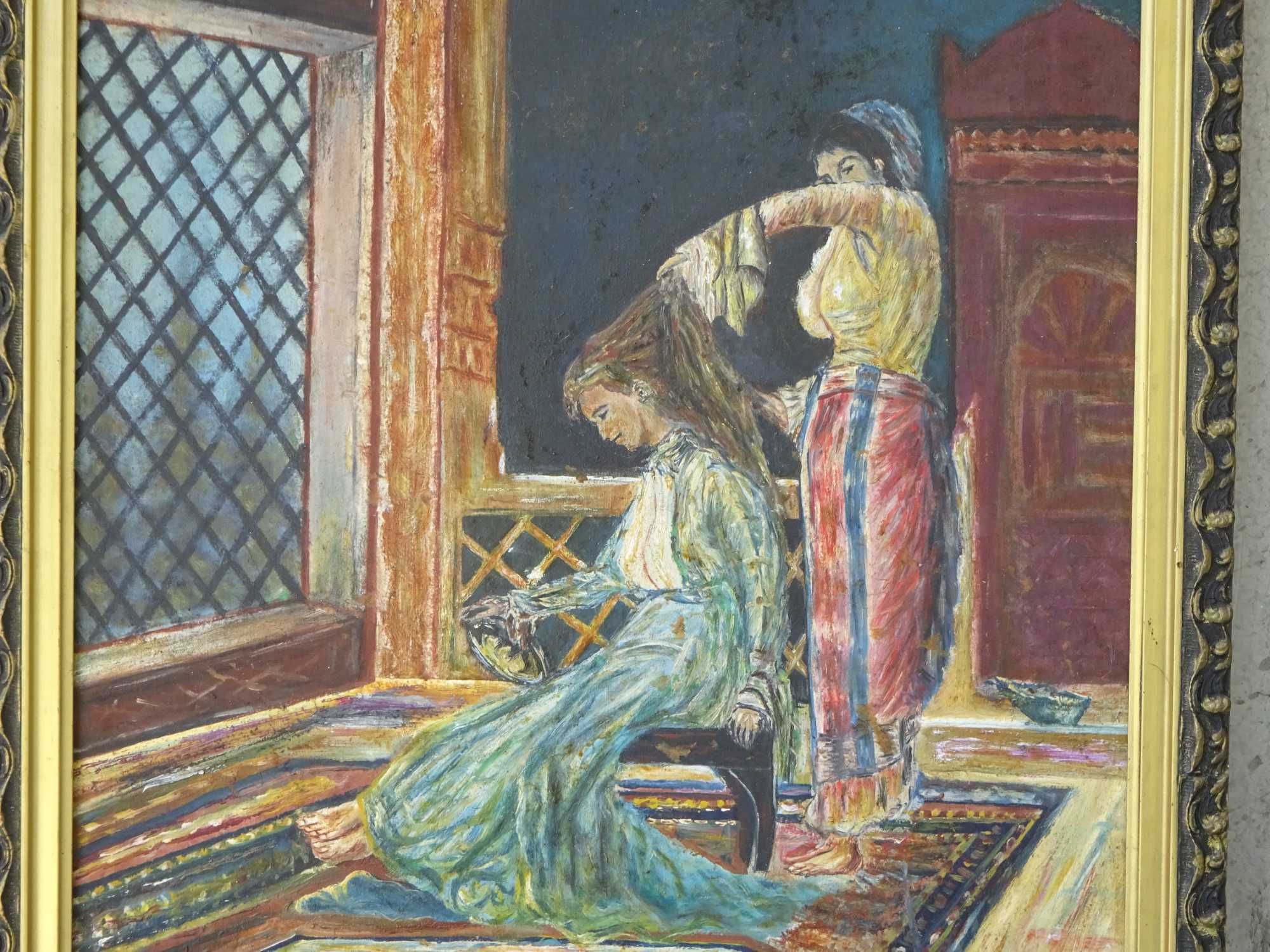 Tablou Nicolae Iorga, ‘Interior’| pictura in ulei pe panza