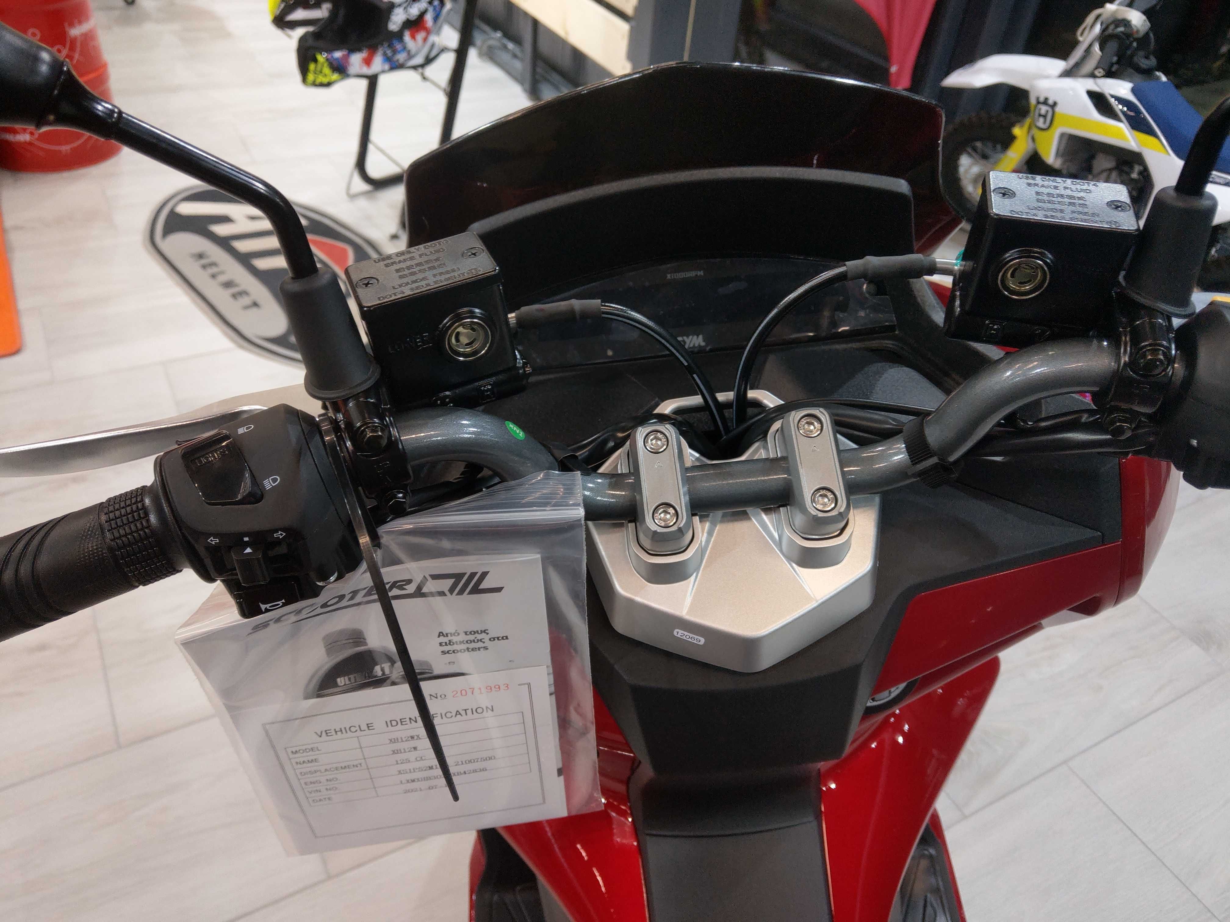 Scuter SYM JetX 125 ABS nou-se conduce cu B-stoc EST BIKE Campina