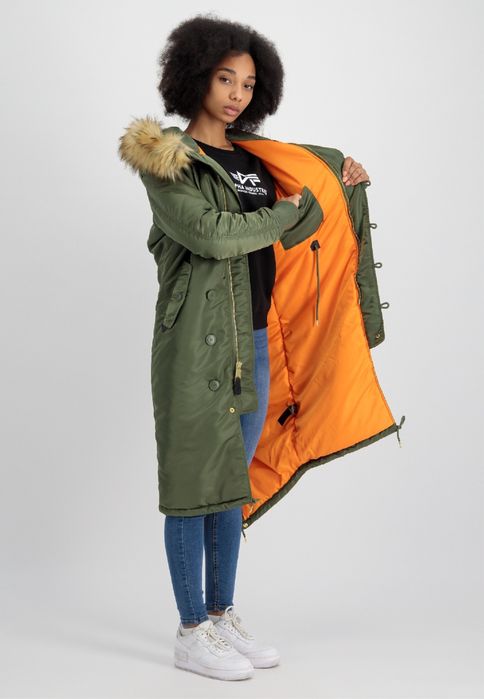 Alpha Industries Long Fishtail Parka ОРИГИНАЛНО дамско яке/парка - S