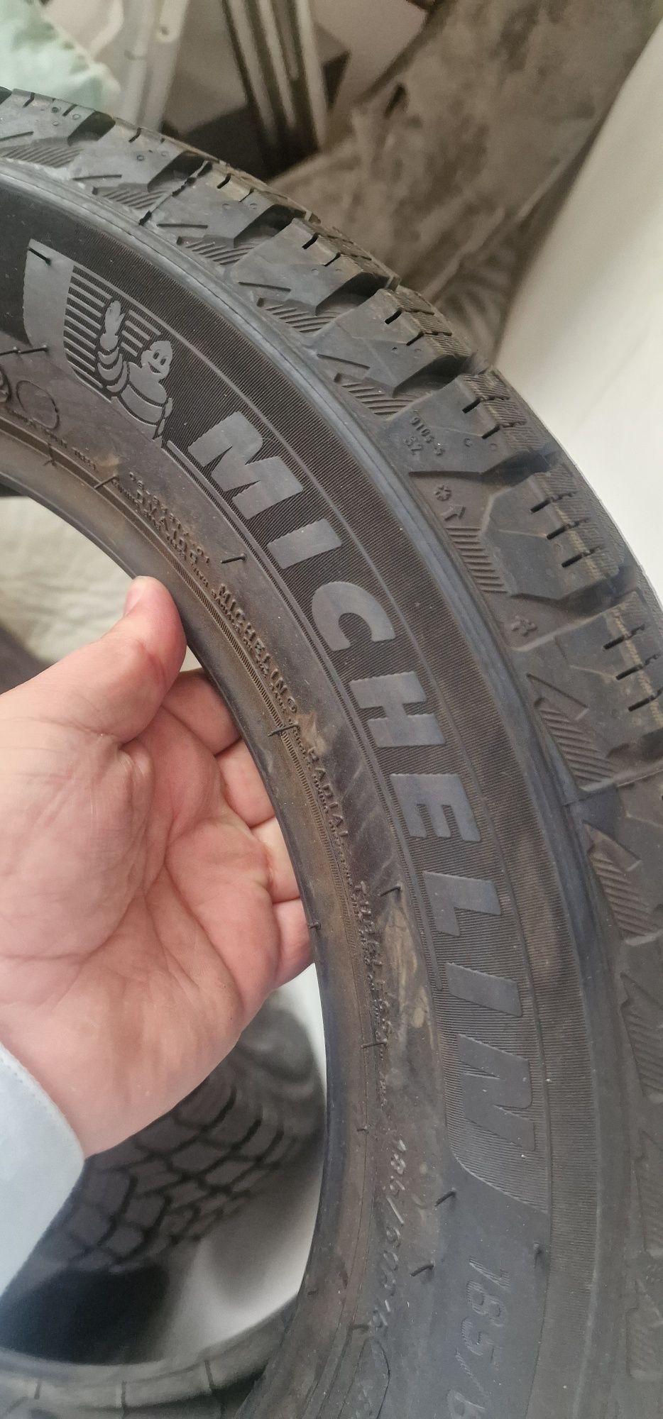 Комплект новых зимних шин Michelin