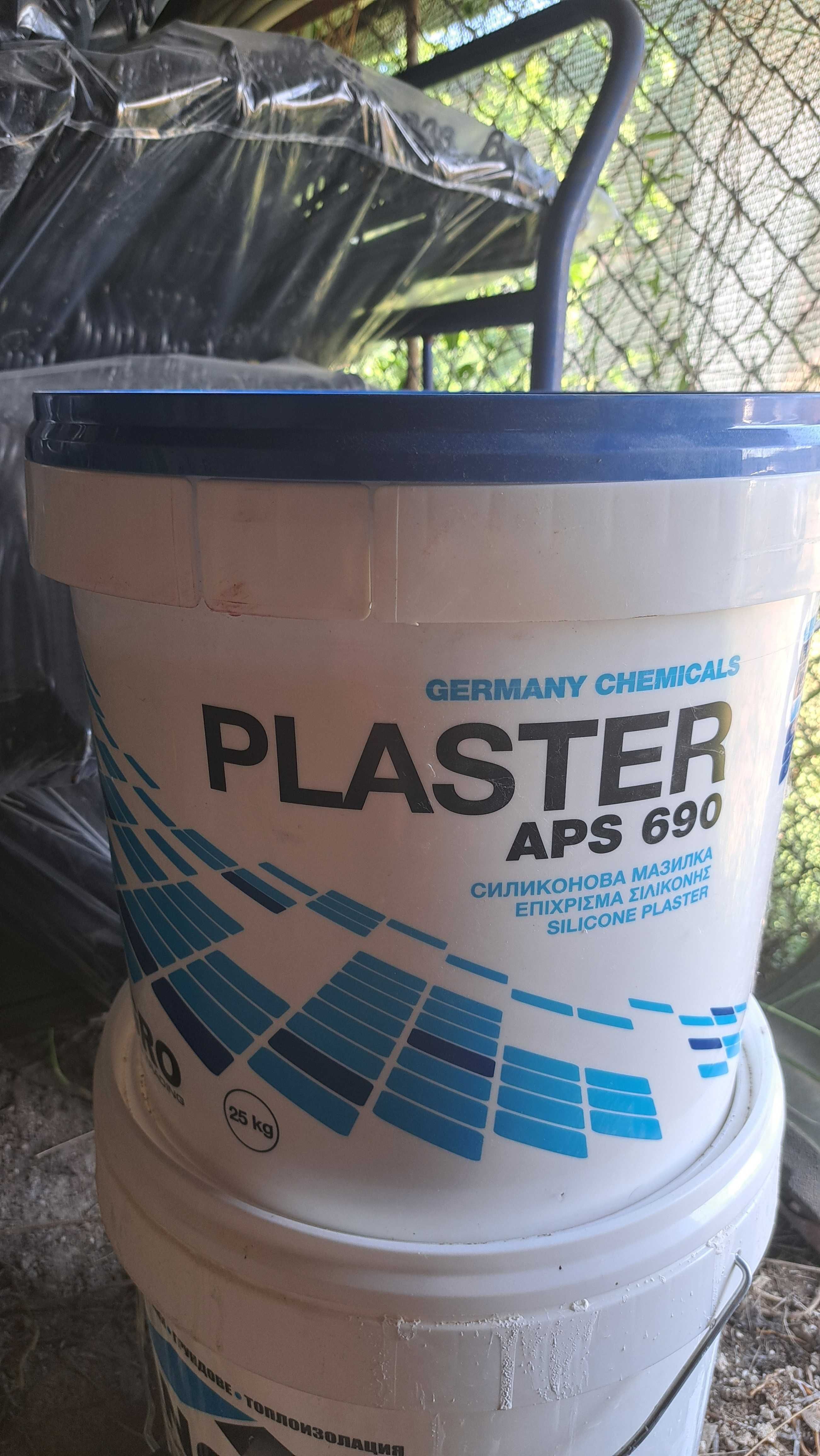 Ангро Силиконова мазилка PLASTER гладкозърнеста 1.5 мм, бяла