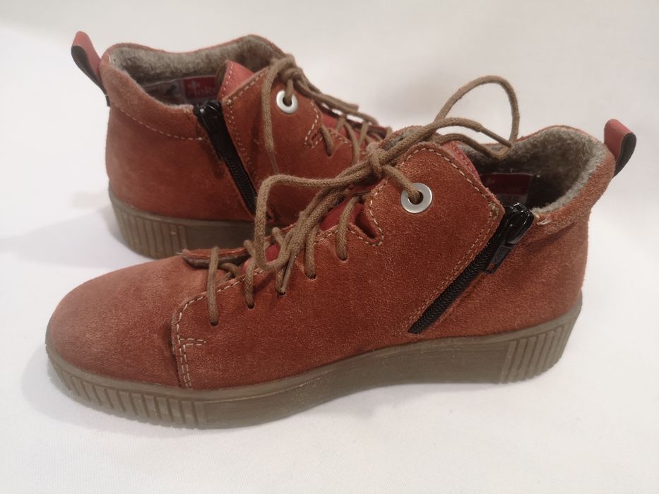 Rieker, обувки естествен велур, номер 36