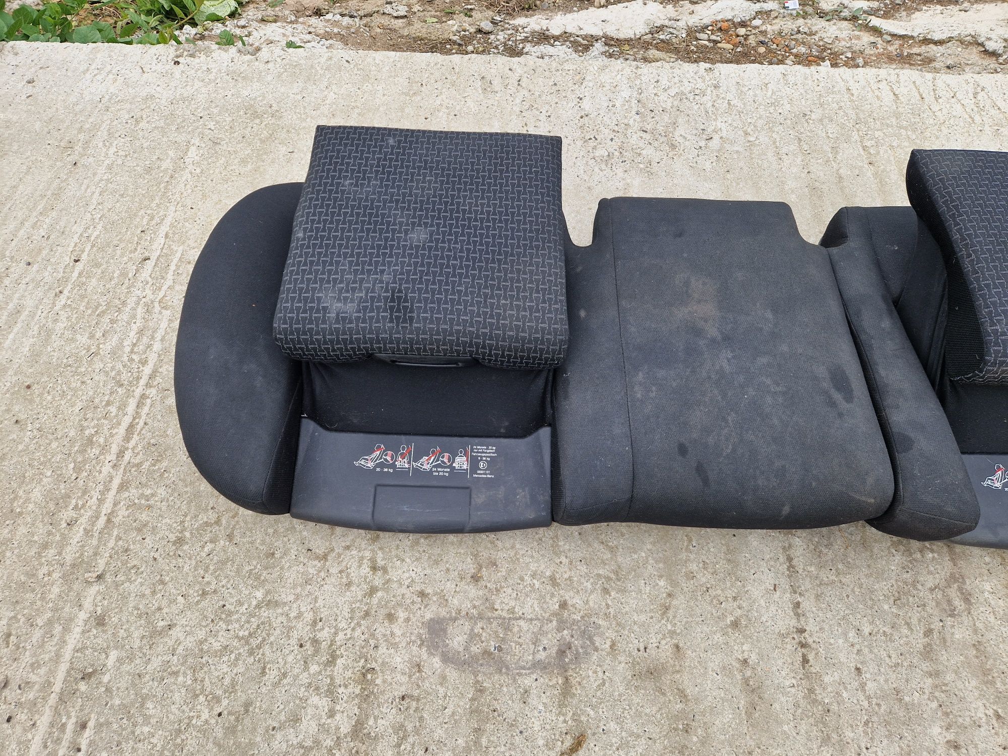 Bancheta spate copii Mercedes B class w245 A class w169 material