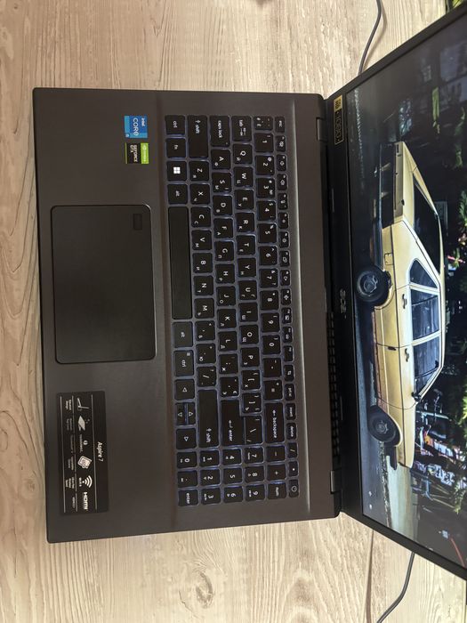 Laptop Acer aspire 7 intel i5 GTX Thunderbolt 4