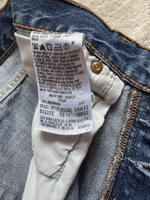 Blugi vintage baggy Levi’s 501 34/32