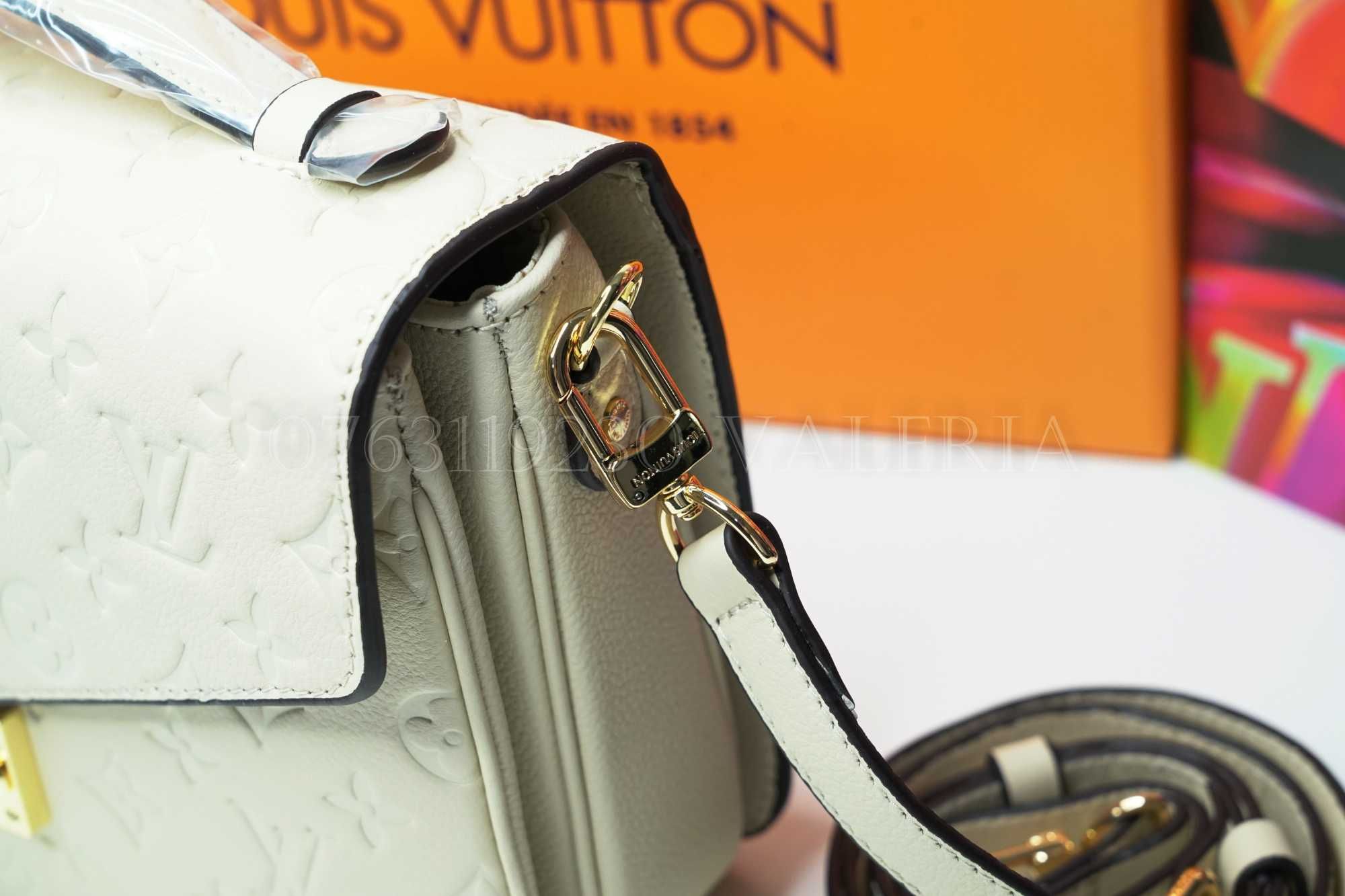 Geanta Louis Vuitton - Metis Ivoire Empreinte