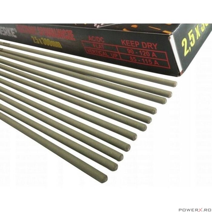 Pachet electrozi sudura, 2.5 Kg, 2.5 mm x 300 mm, Verke