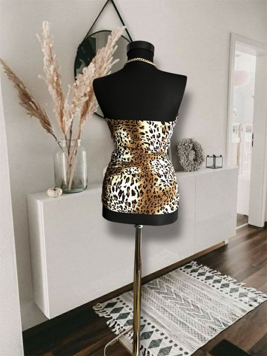 Top Amisu New Yorker animal print S