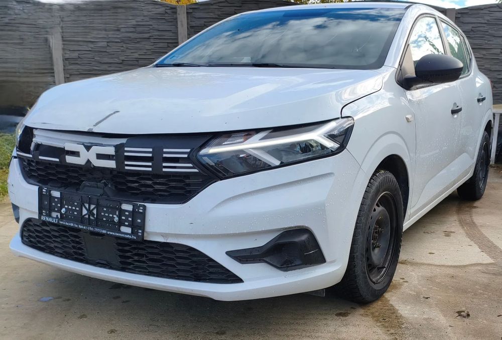 Dacia Sandero 1.0 turbo benzina an 2022 prima înmatriculare 01.2023 avariat
