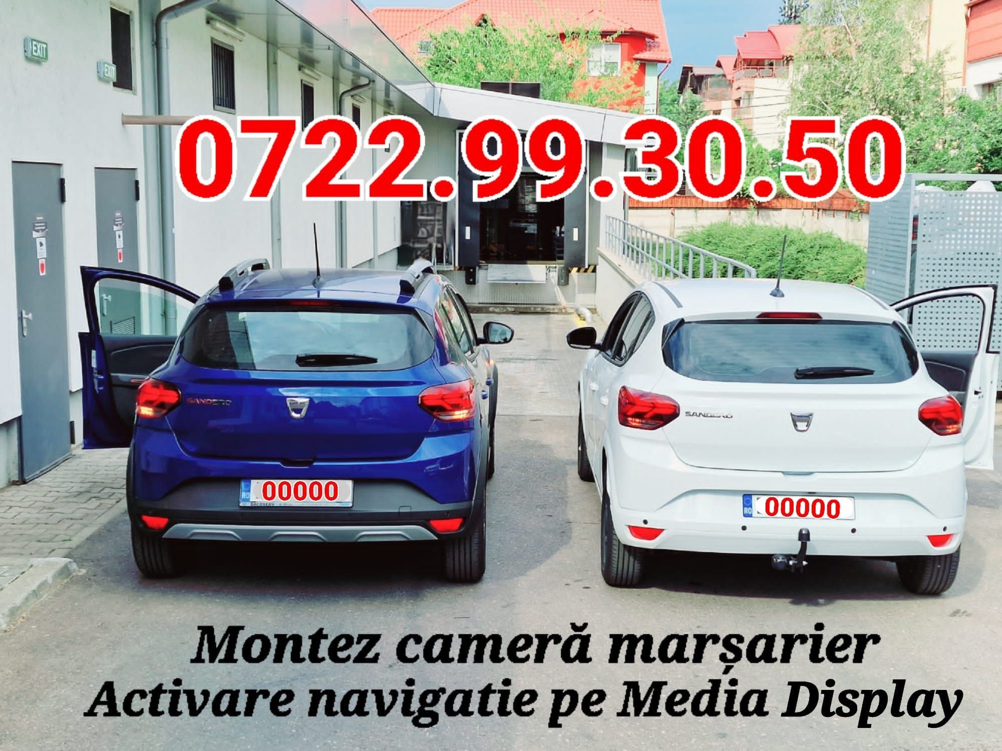 DACIA Cameră Auto Marșarier Video Reverse DACIA Logan Sandero Duster