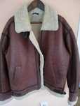 Geaca piele+blana Aviator Air Force JKT mărimea M/L