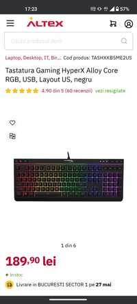 Vand kit periferice gaming, mouse+tastatura+mouse pad