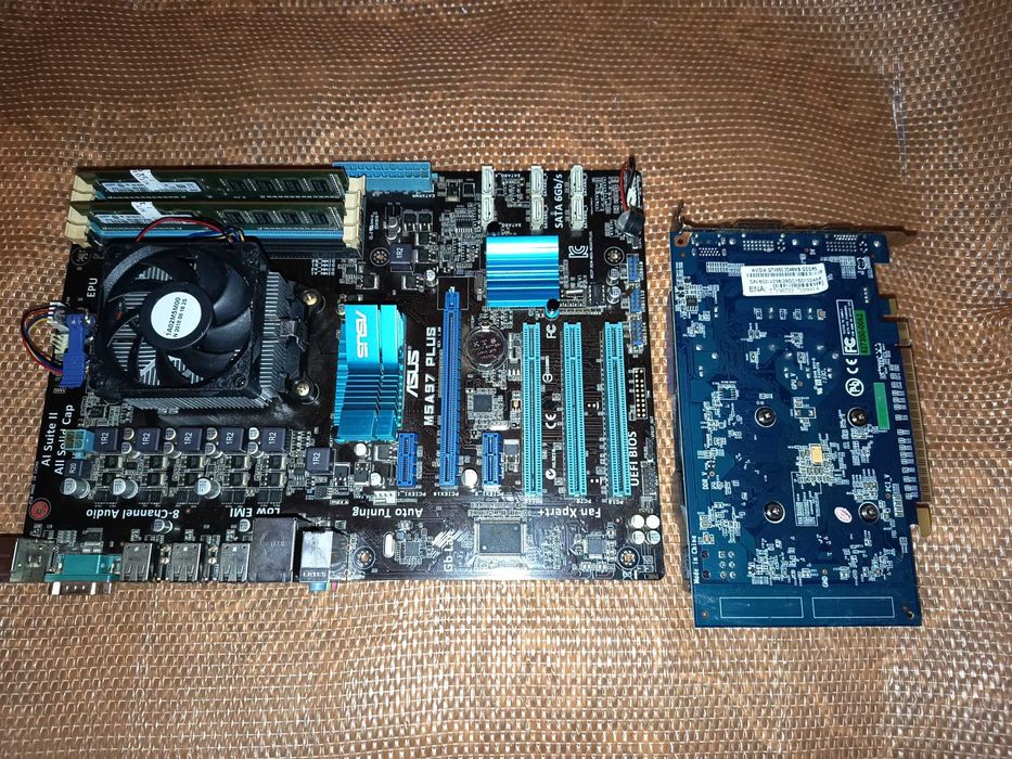 Kit gaming, AMD 6 core cpu + placa baza Asus + video GTX650 2gb ddr5