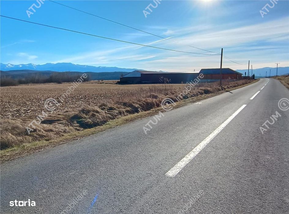 Teren pretabil investitie in Daia judet Sibiu