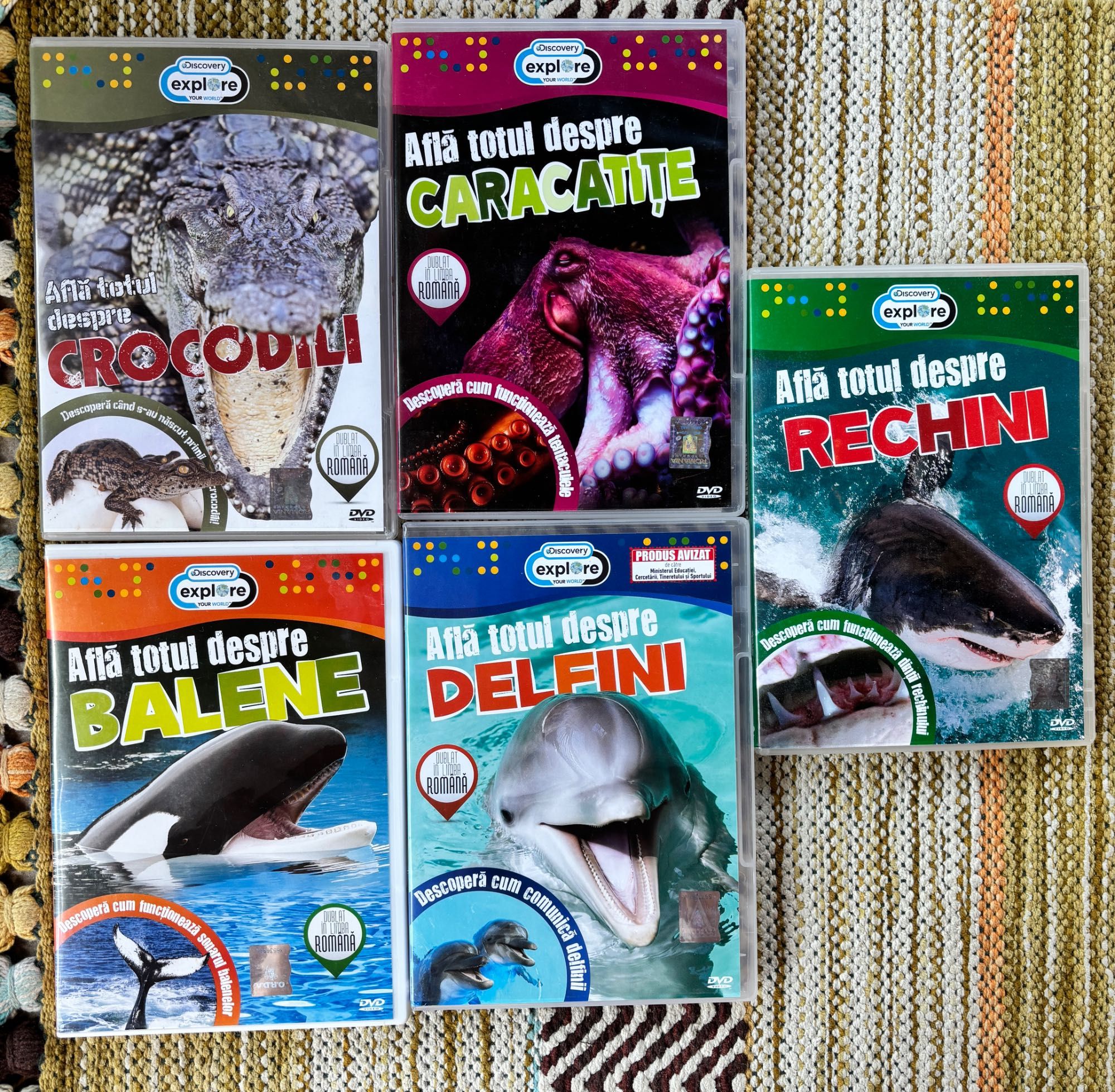 DVD-uri colectia “Afla totul despre” Discovery Explore