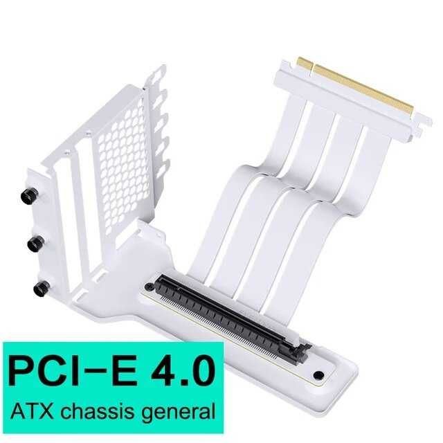 Райзер - вертикальный кронштейн Phanteks PCIe4.0 X16 белый