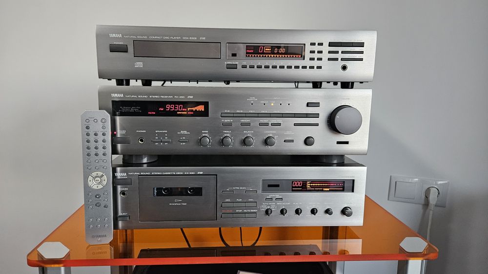 Receiver,amplif Yamaha+boxe