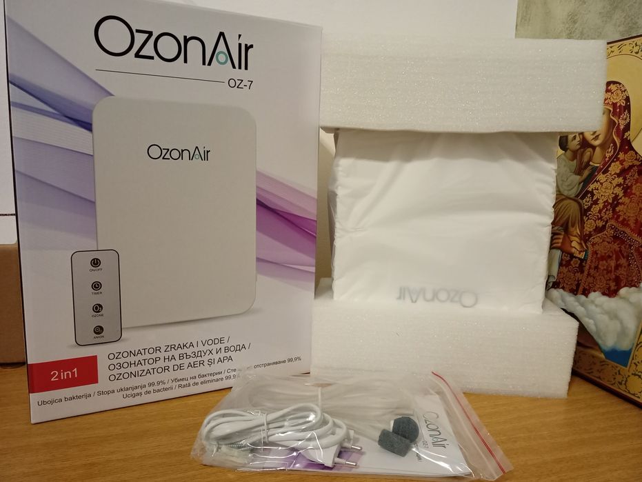 Ozonator OzonAir OZ-7 – Nou, sigilat, garanție 2 ani