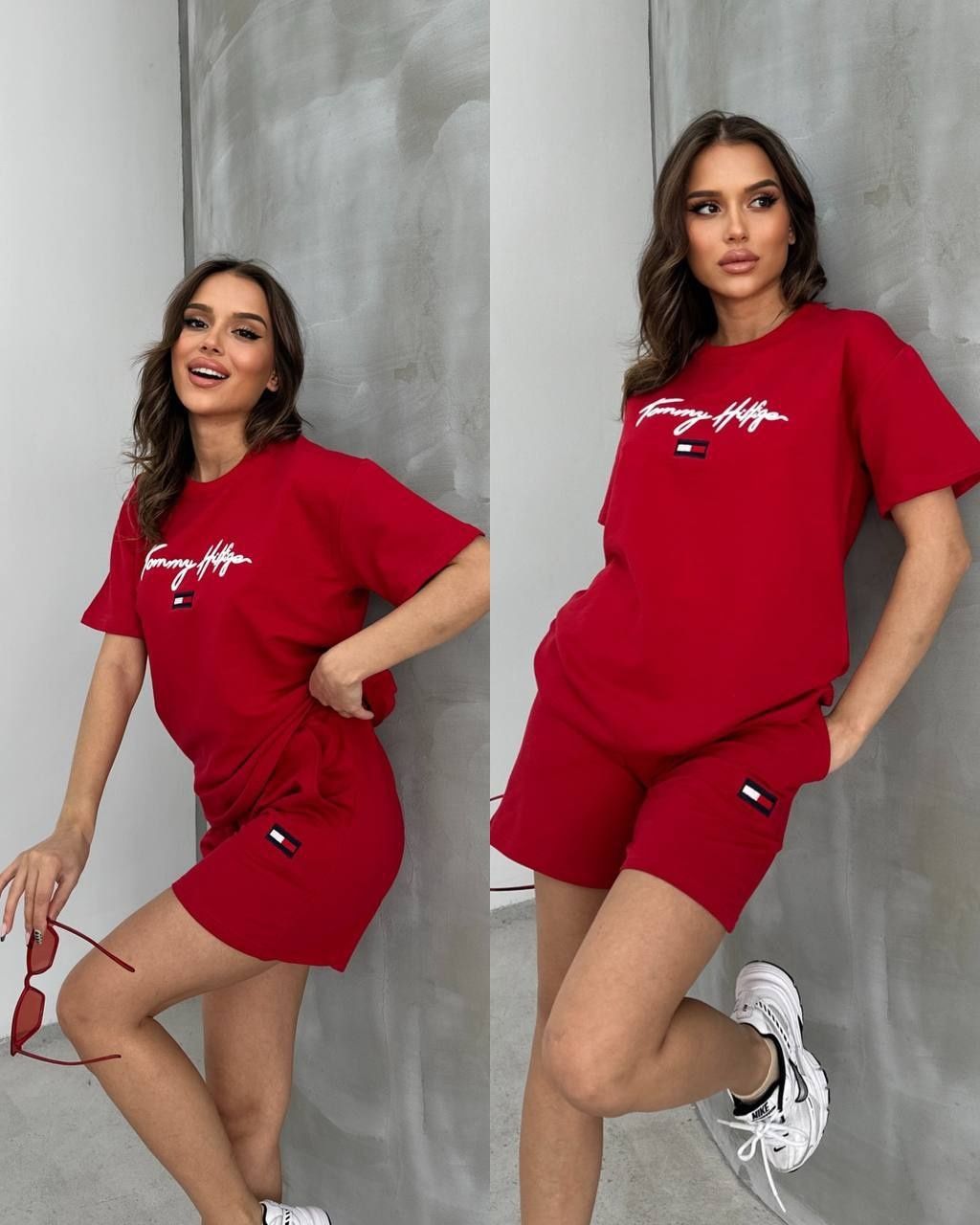 Compleu Versace și Tommy Hilfiger dama