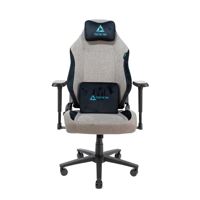 TACTICRIG FALCON ST - SOFT FABRIC GRAY кресло игровое геймерское