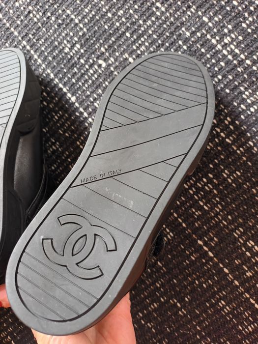 Chanel кецове ест.кожа