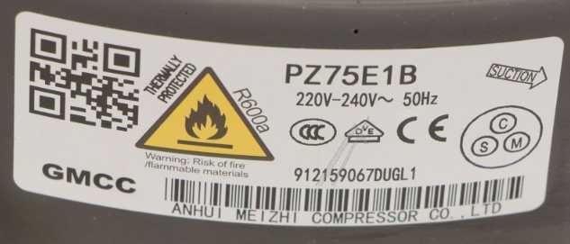 Compresor , motor frigidere Arctic Beko PZ75E1B, NOU