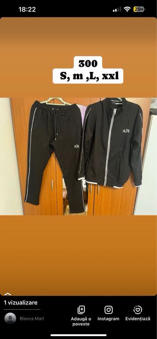 Trening Armani Exchage