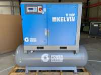 Compresor NOU Cu surub - Power System Kelvin 11 Kw-10 Bar - 500 L, DF