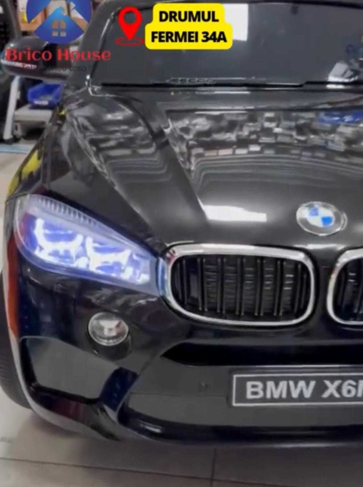 BMW X6 - BLACK - Masină copii cu baterie