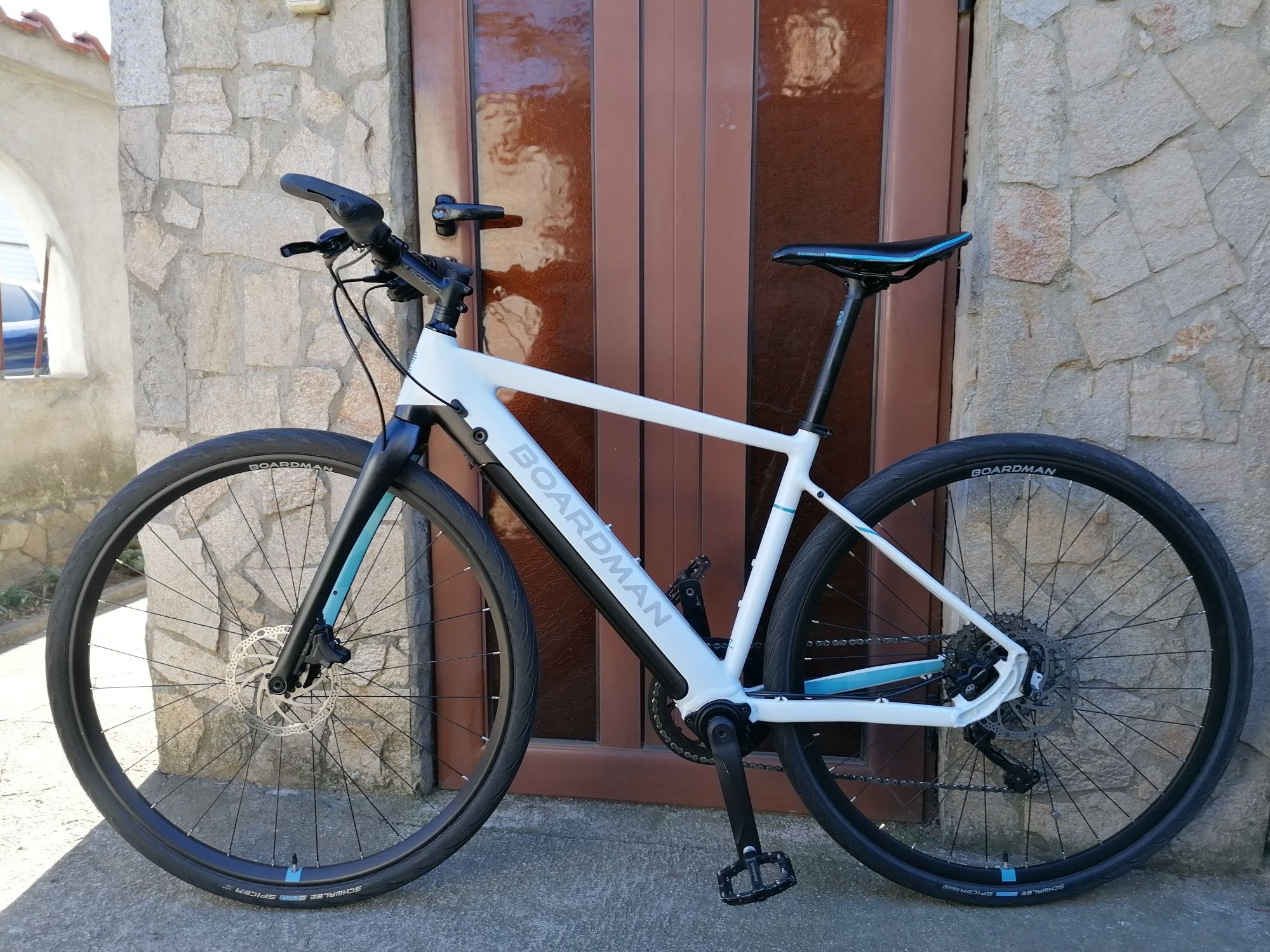 BOARDMAN E-Bike, Хибрид 28 цола, Shimano Deore 1*10,Без батерия!