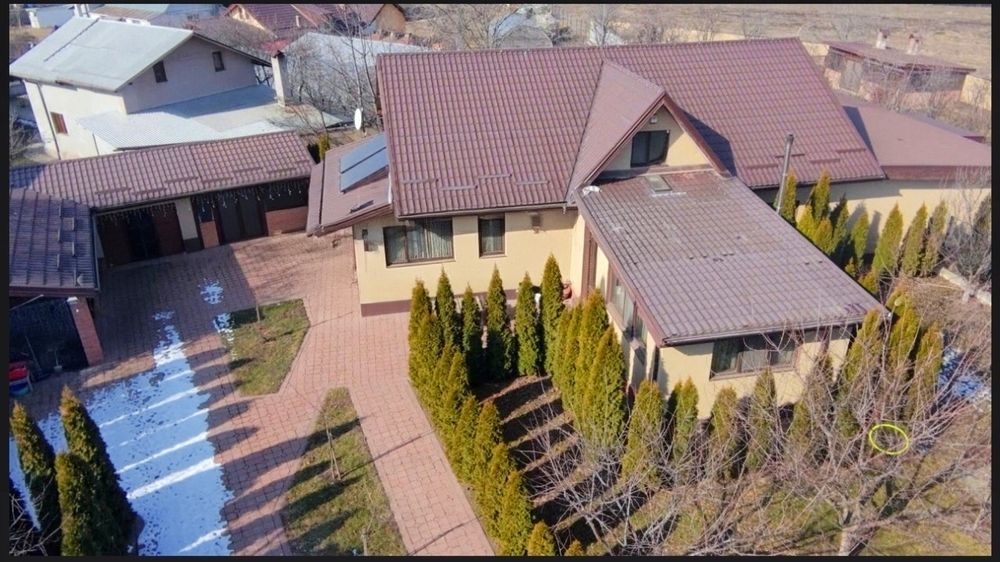 Proprietar vand casa+anexe (590mp utili), complet utilata si mobilata