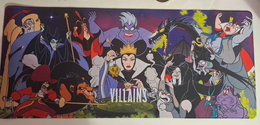 Гейминг подложка за мишка Grupo Erik - Villanas Disney, XL, мека