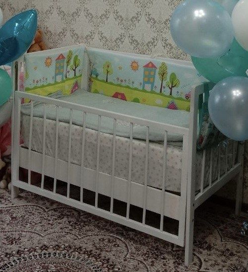 Детская советская кроватка