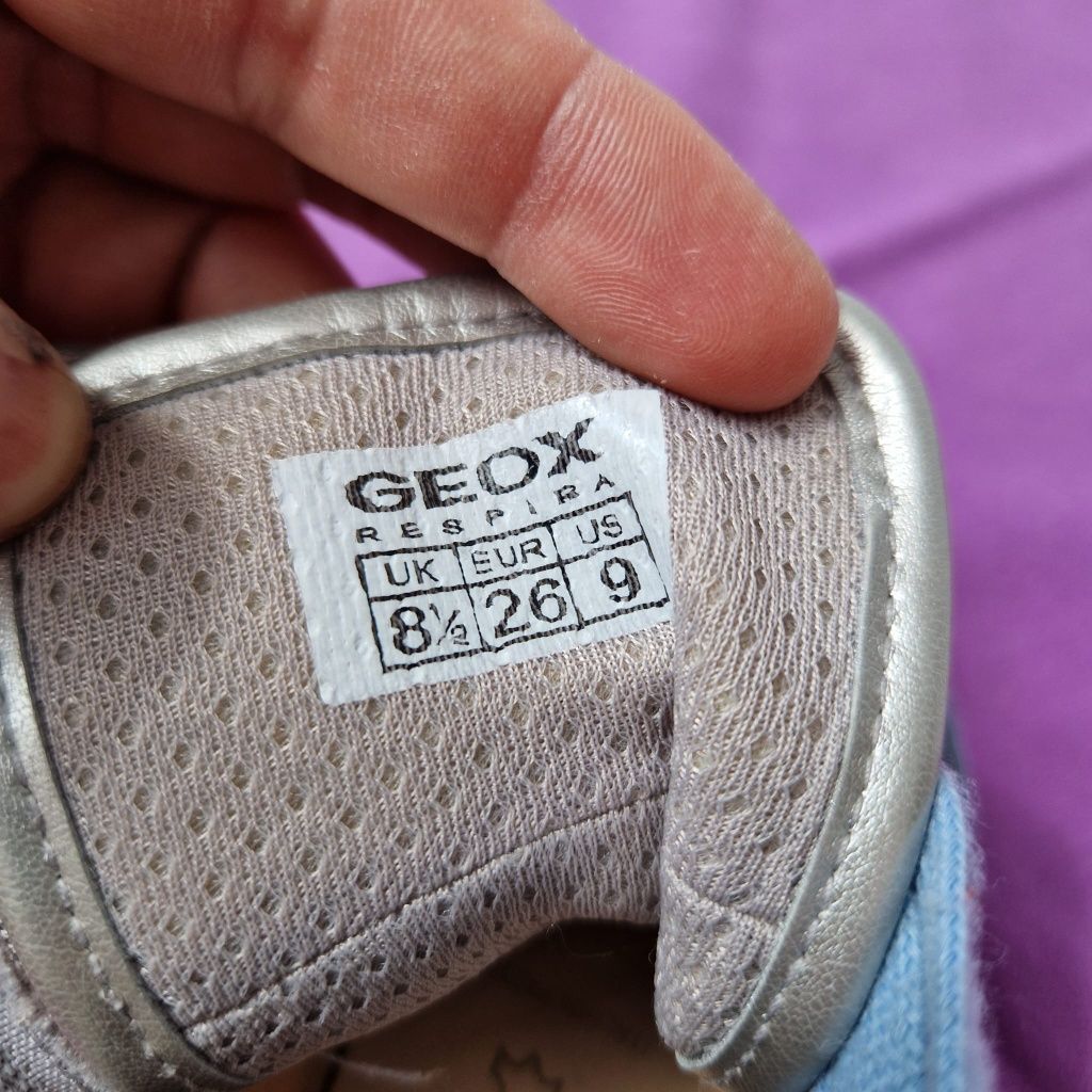 Ghete Geox Cinderella silver nr 26