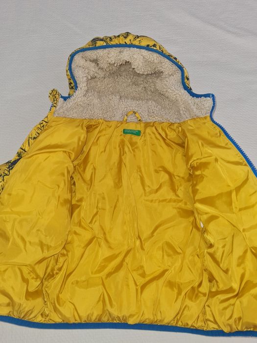 Детско зимно яке Benetton 2г. 90 см.