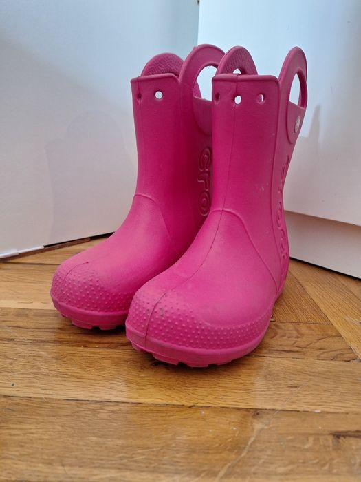 Crocs гумени ботушки за момиче, размер 30-31