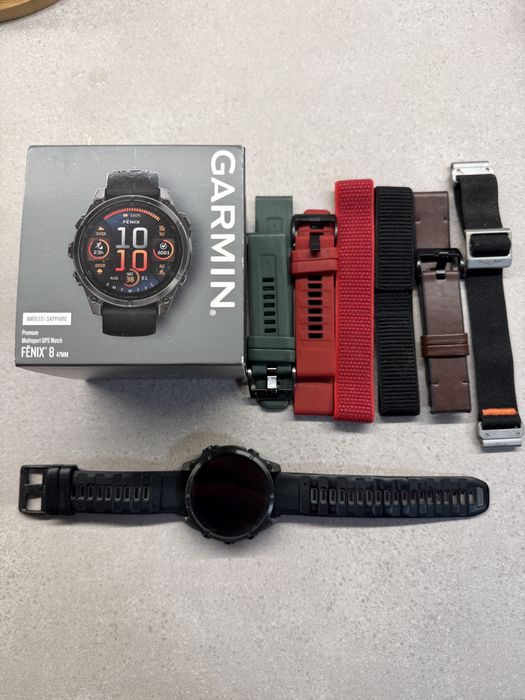 Garmin fenix 8 amoeld sapphire 47mm