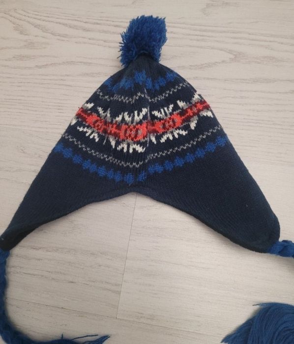 Caciula de copil albastra