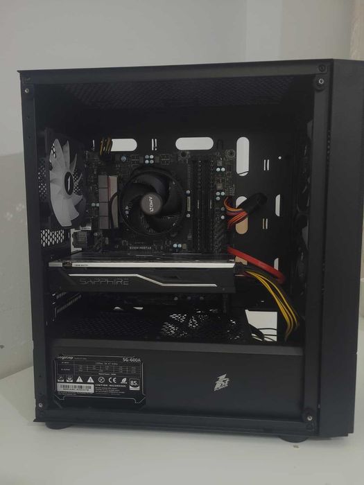 PC Gaming Ryzen 5 1600 + RX 480 8GB + 16GB RAM + NVMe SSD 512GB