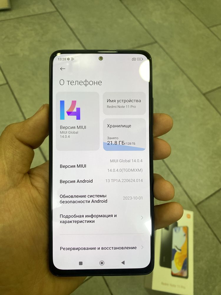 Redmi Note 11 Pro yangi full