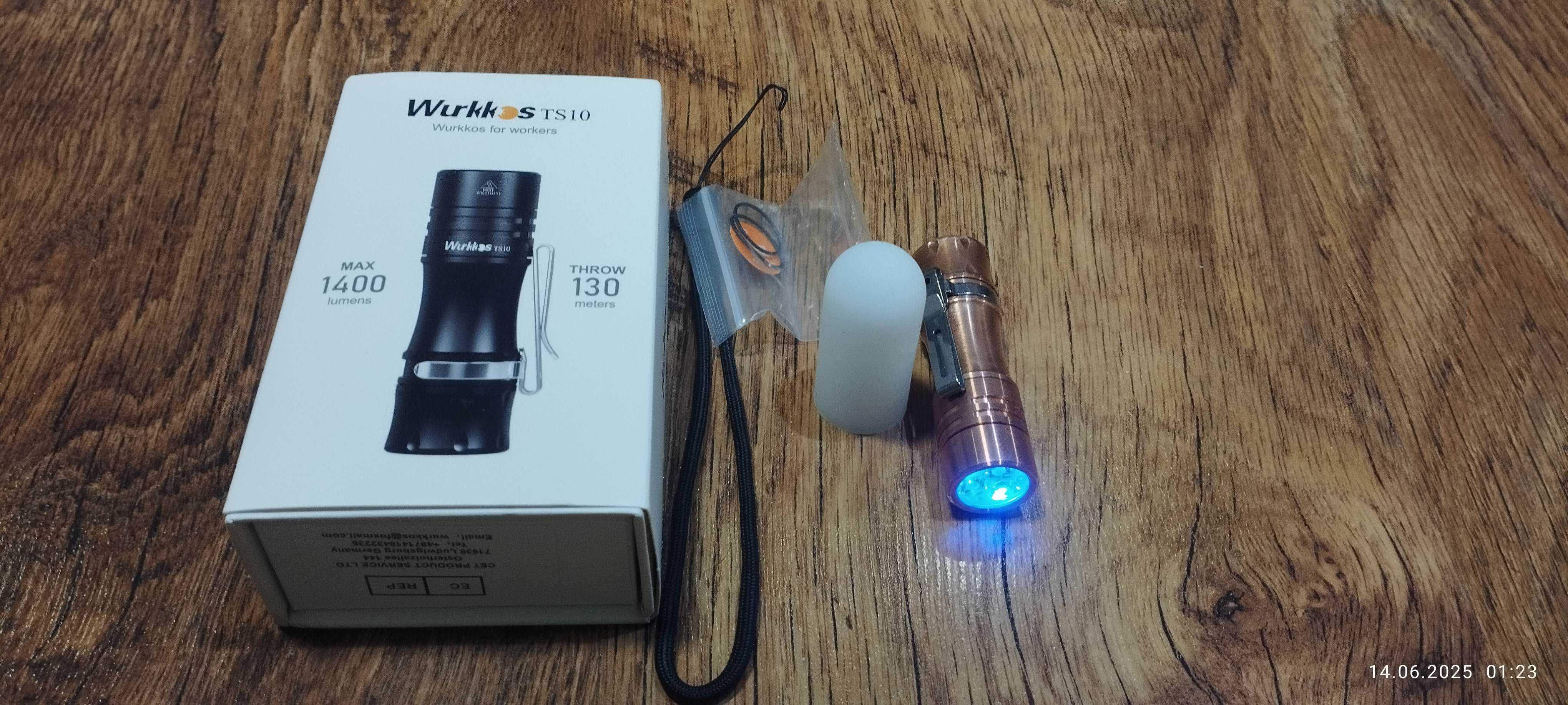 Фенер Wurkkos TS10 V2 Copper 4000k