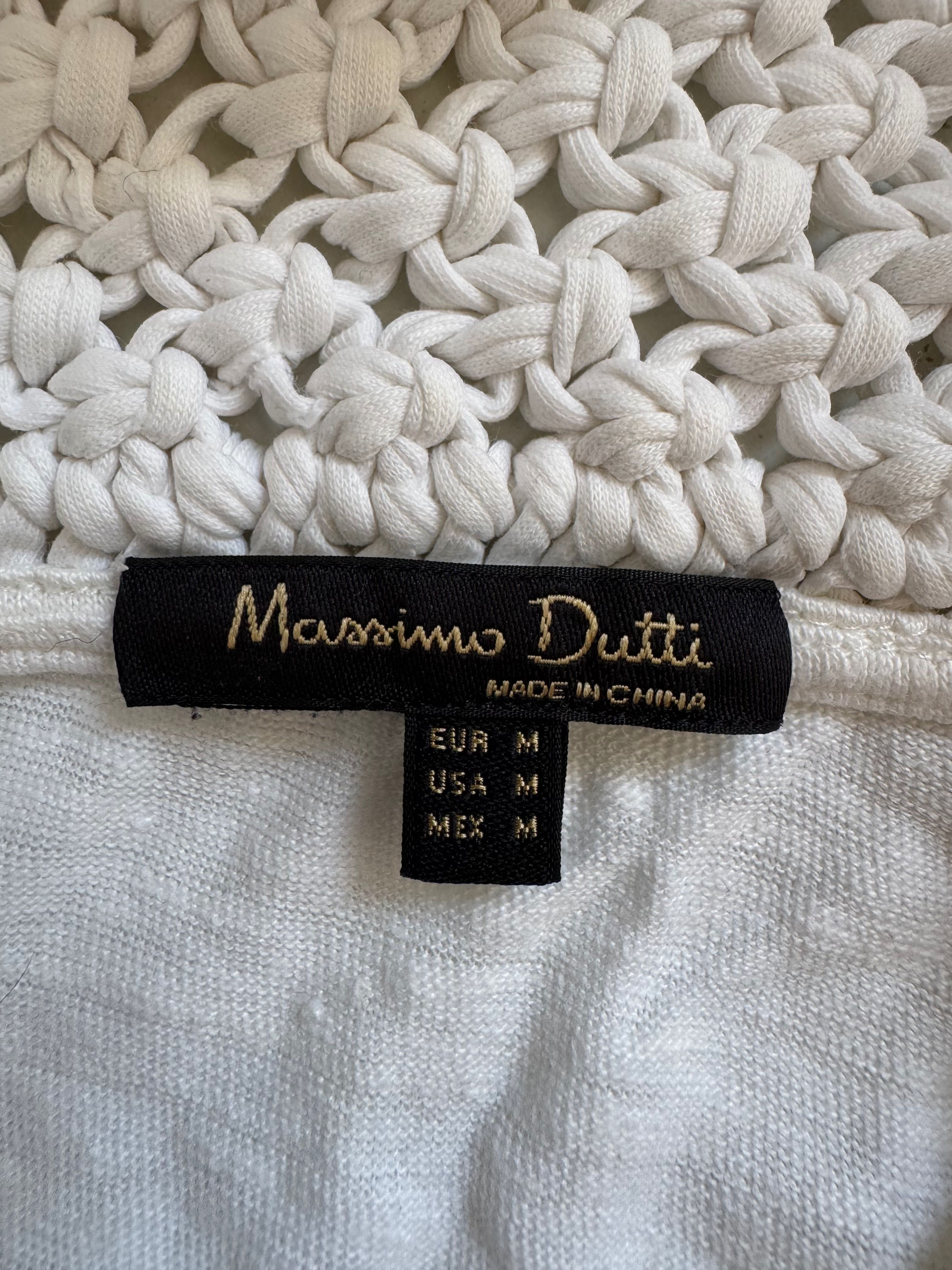 Потник на Massimo Dutti от лен, размер М