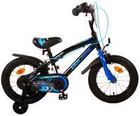Bicicleta pentru baieti Volare Super GT, 14 inch, culoare negru/albast