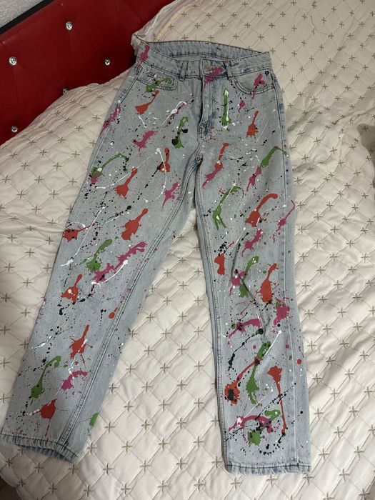 Напръскани дънки Little black dress S-M размер